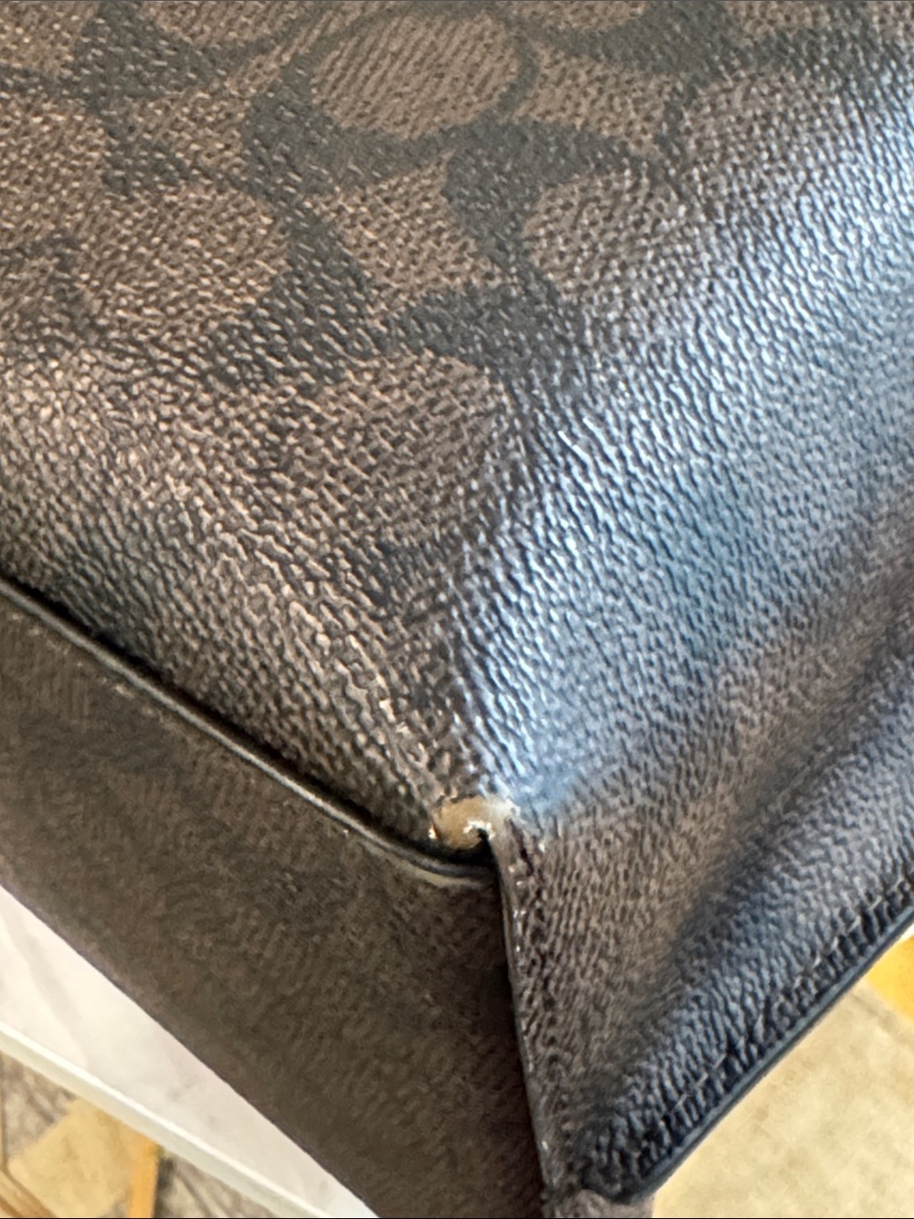 Coach Bag Large Brown Signature Leather City Tote Bag - Picture 17 of 17
